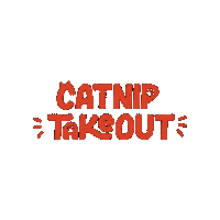 catniptakeout cats kitty kittens playful Sticker