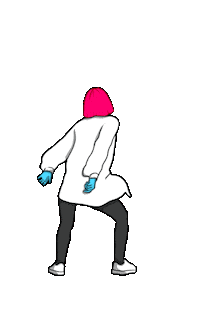 Dance Yun Sticker by The Cake Escape