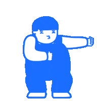 Little Boy Dancing Sticker by il Geru GIFs