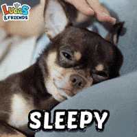 Tired Good Night GIF by Lucas and Friends by RV AppStudios