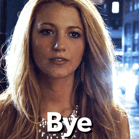 See Ya Ok GIF by Blake Lively Fan