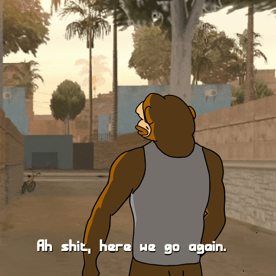 Grand Theft Auto Gta GIF by Ponke