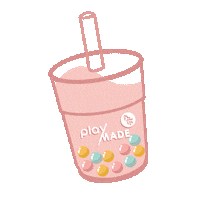 Bobatea Onezo Sticker by Playmade by 丸作