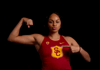 Track Field Sport GIF by USC Trojans