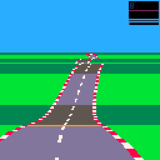 chiptune test ride pico8 GIF