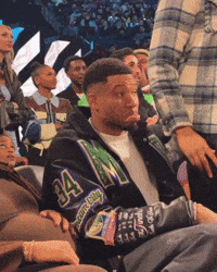 Shocked Milwaukee Bucks GIF by NBA