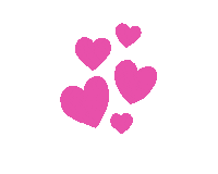 in love hearts Sticker by Cynlop Ink