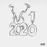 Happy New Year Bonne Annee GIF by Cap&Pep