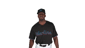miami marlins flex Sticker by MLB