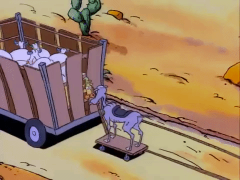 rockos modern life nicksplat GIF