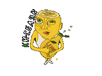 Acid Lemon Sticker