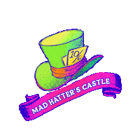 Mad Hatter Beyond Socal Sticker by Insomniac Events