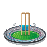 IndusInd out wicket hattrick Sticker