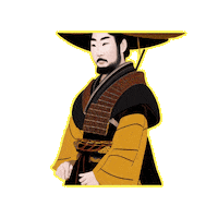 Animation Samurai Sticker