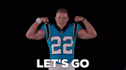 Flexing Lets Go GIF by Carolina Panthers