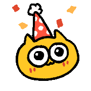 Happy Cat Sticker