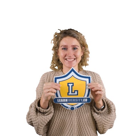 Happy Woman Sticker by Learniversity