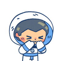 CGTN lol laugh laughing astronaut Sticker