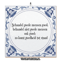 Respect Nl Sticker by Tegelspreuken.nl