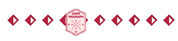 Camp Pacman Sticker by Mograph