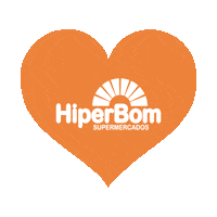 Coracao Sticker by Hiperbom Supermercados