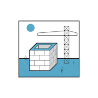 Designer Construction Sticker by Alloy5 Architecture