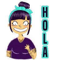 Saludo Holis Sticker
