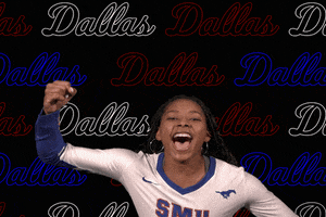 Ncaa Volleyball GIF by SMU Mustangs