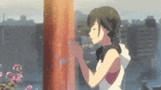 Pray Makoto Shinkai GIF by All The Anime — Anime Limited