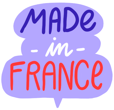 France Summer Sticker by Eledraws (Eleonore Bem)