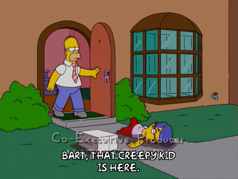 homer simpson house GIF