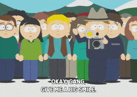 camera crowd GIF by South Park 