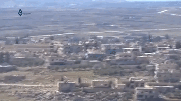 Massive Aerial Bombardment Targets Rebel-Held Area Near Israeli Border