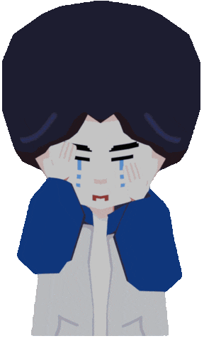Sad Cry Sticker