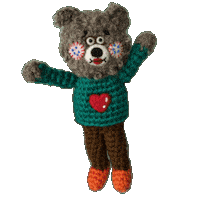 Bear Teddy Sticker