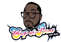 Cop-a-print brandon copaprint cop a print Sticker