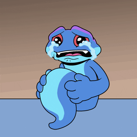 Sad Sadness GIF by Snek