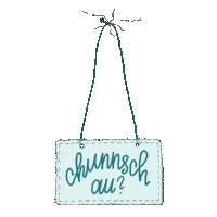 Kommen Sticker by Handbeschriftetes