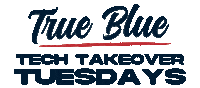 True Blue Takeover Sticker by The Plumbing & Air Service Co.