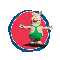 Happy Shaun The Sheep Sticker by Aardman Animations