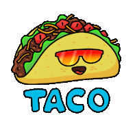 Mexican Food Tuesday Sticker by DUDE Wipes
