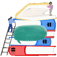 Book Read Sticker by HarperCollins India