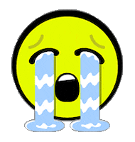 Cry Hysterical Crying Sticker by GLITCHERS