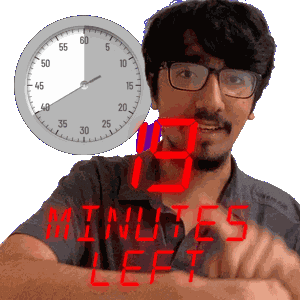 19 Minutes Sticker
