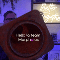 Yo Hello GIF by Morphaius