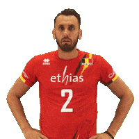 Power Clap Sticker by TopVolleyBelgium