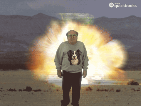 intuitquickbooksbr giphyupload danny devito quickbooks intuit GIF