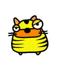 Angry Cat Sticker by Studio 100