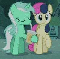Scared My Little Pony GIF