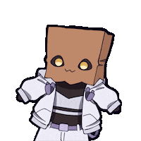 Happy Paper Sticker
